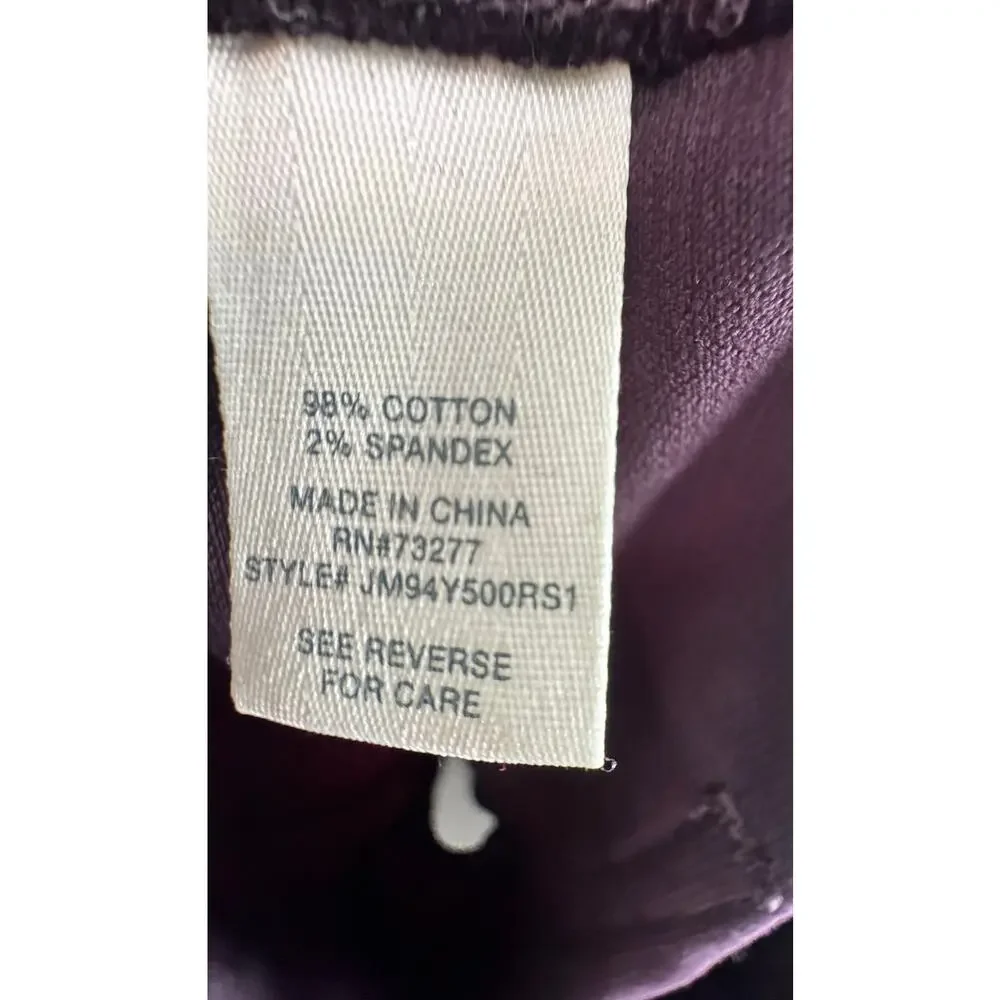 Mudd Flex Stretch Button Front Skirt Size 9